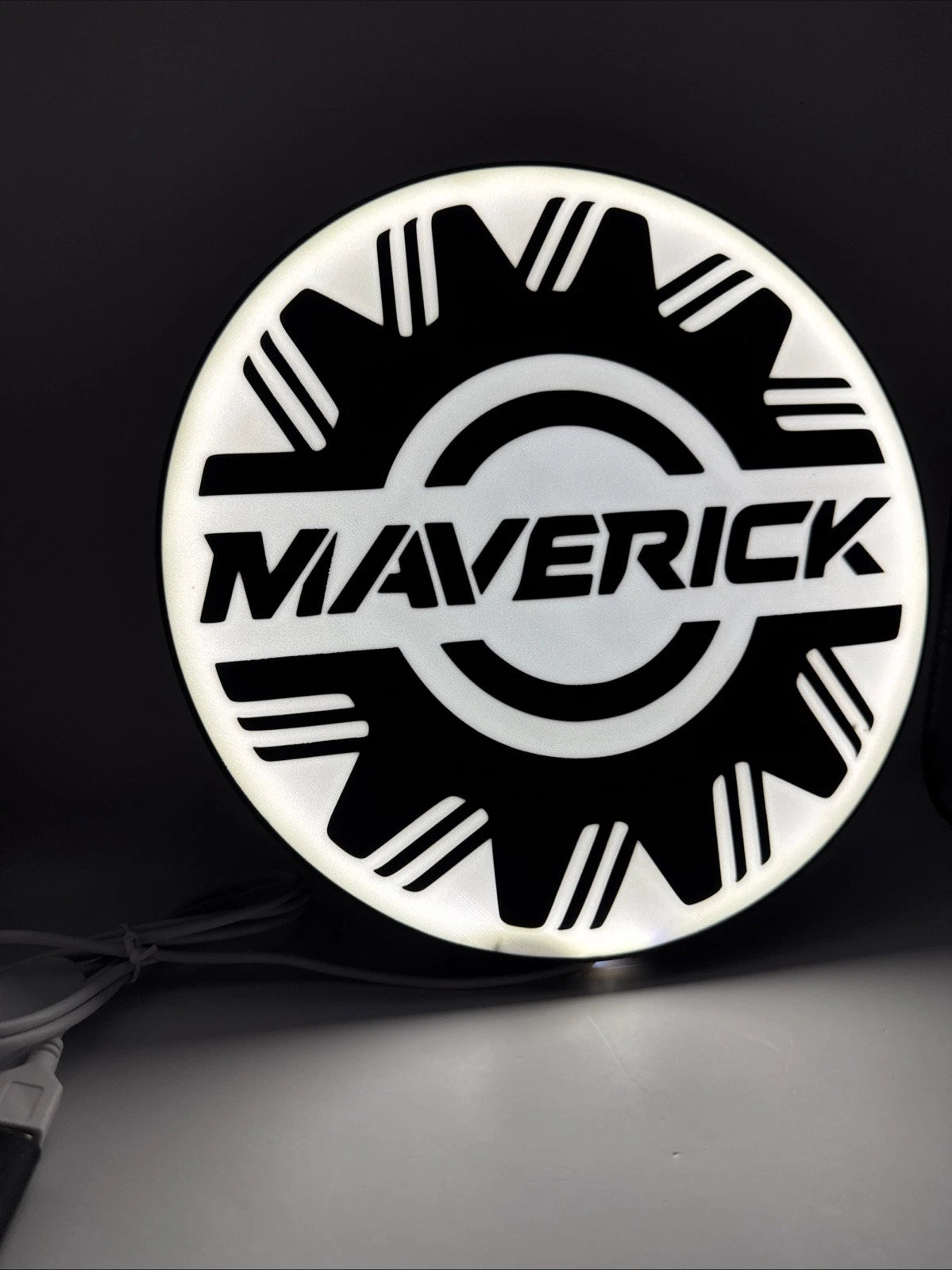 Can Am Maverick BRP ATV UTV - Light Up LED Sign USB Powered