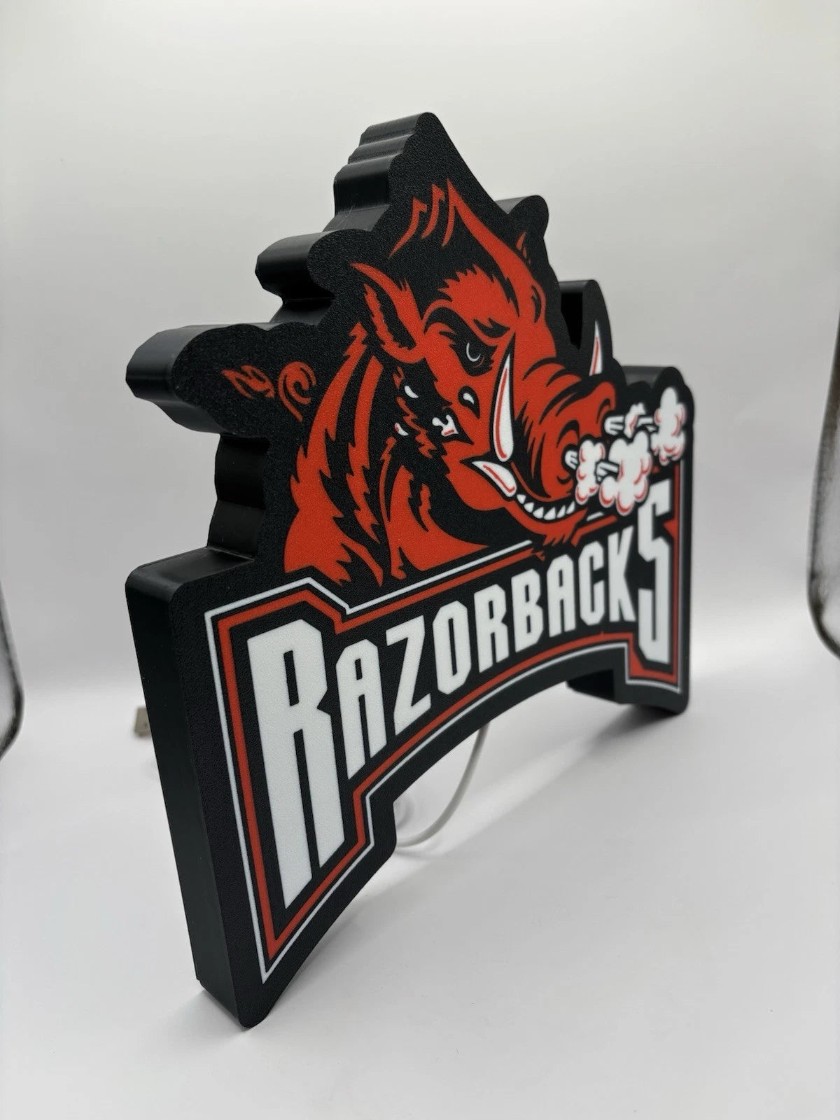 Razorbacks Football Light Up LED Sign