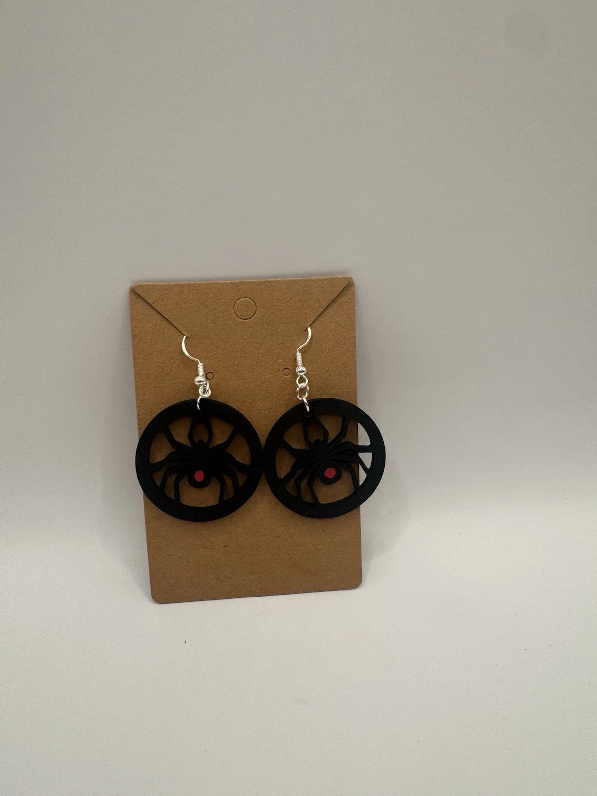 Black Widow Spider Halloween Earring Ear Ring
