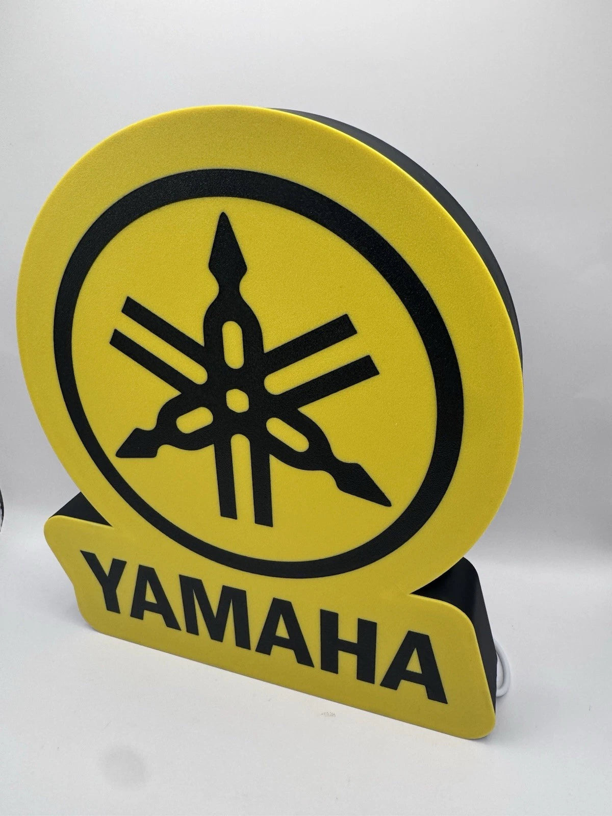 Yamaha Motorsports Yellow  Light Up LED Neon Sign With USB ATV  UTV R6 R1 YFZ