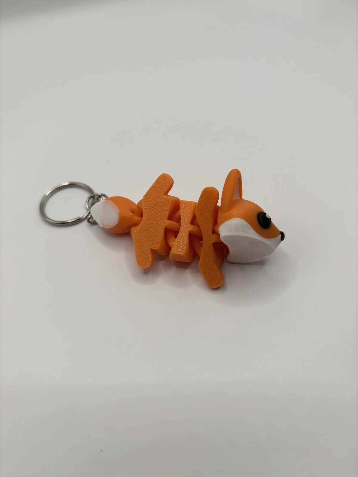 Orange Fox Fidget Keychain