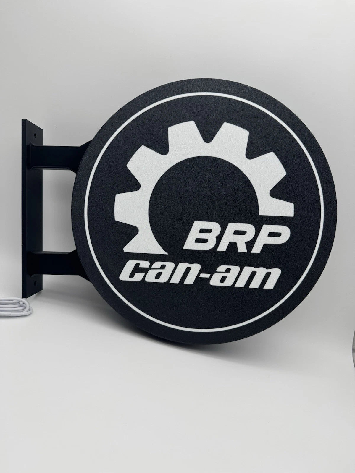 Can Am BRP 13”  Pub Style Dual Side Light Up LED Sign Gas Station Pub Bar
