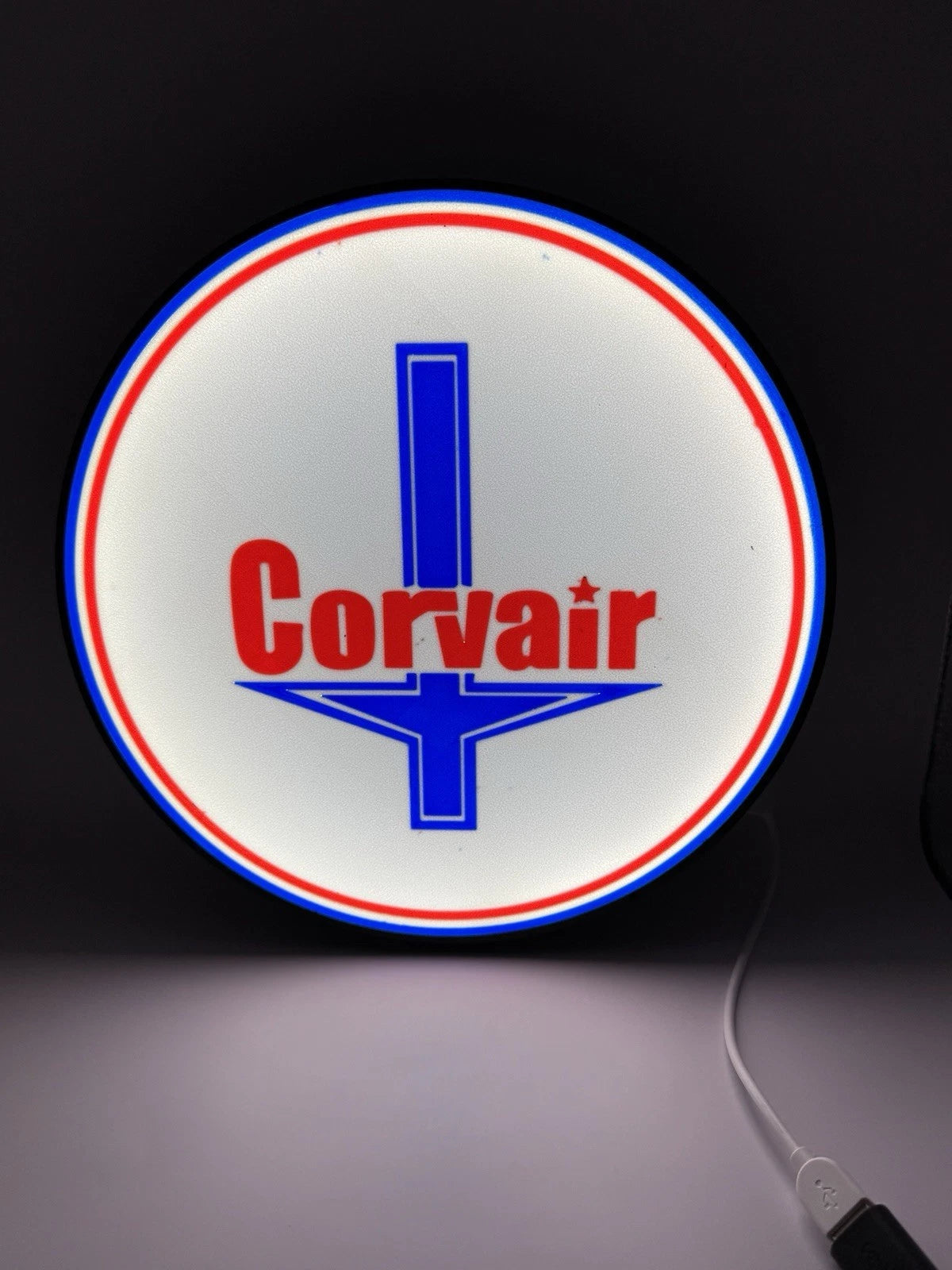 Chevy Corvair - Light Up LED Sign