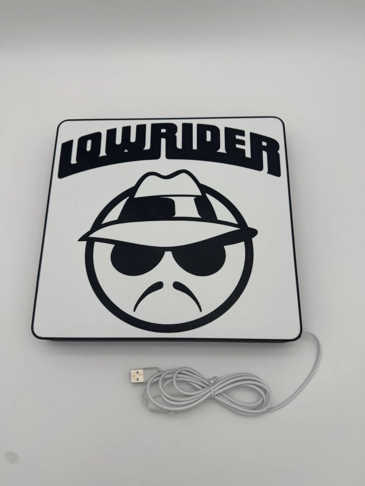 Lowrider -  Light Up LED Sign With USB Plug Street Chevy Impala West Coast Show