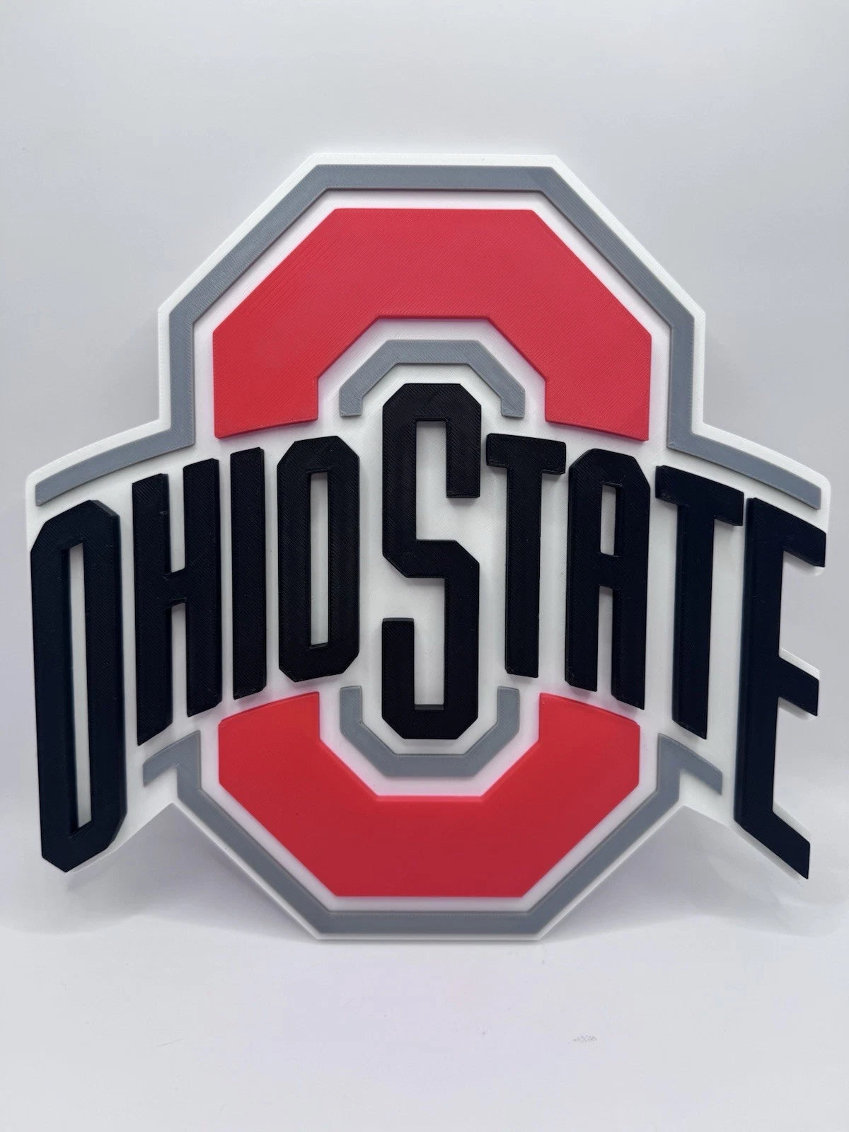 Ohio State University Buckeyes 3D Wall Sign Man Cave Decor College Football