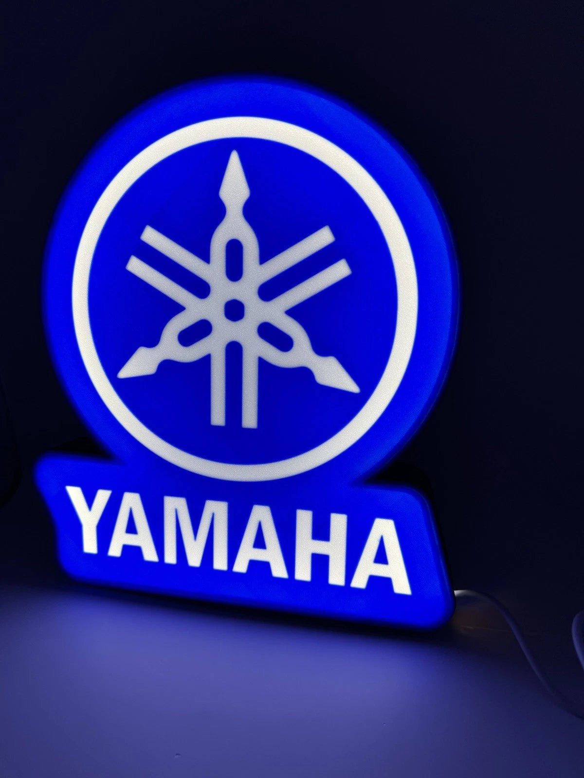 Yamaha Motorsports Light Up LED Neon Sign With USB ATV  UTV Motorcycle R6 R1