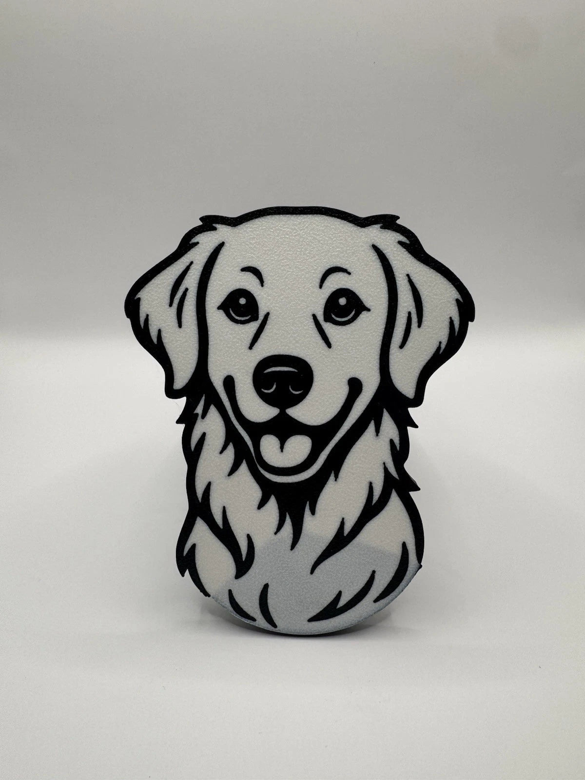 Golden Retriever Dog Hitch Receiver Cover – Fits 2” – Multiple Designs Available