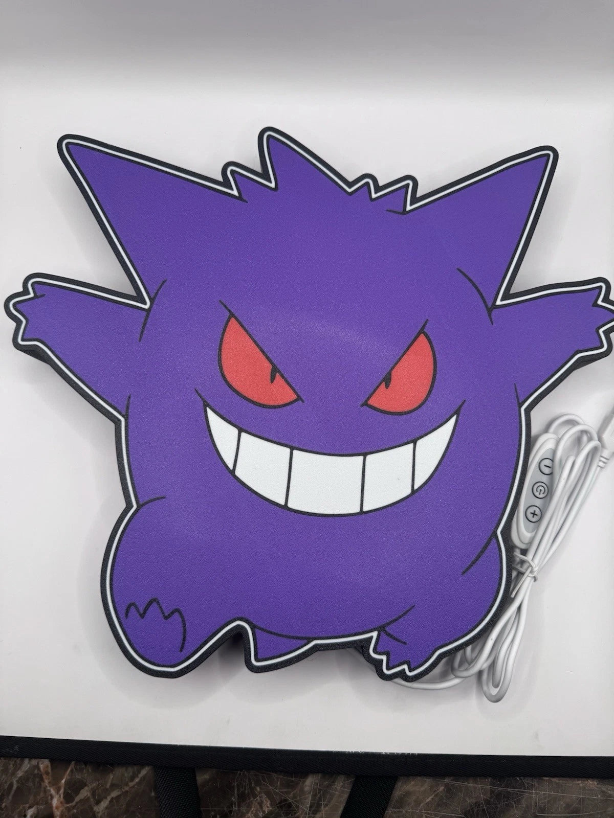 Gengar Pokemon- Light Up LED Sign