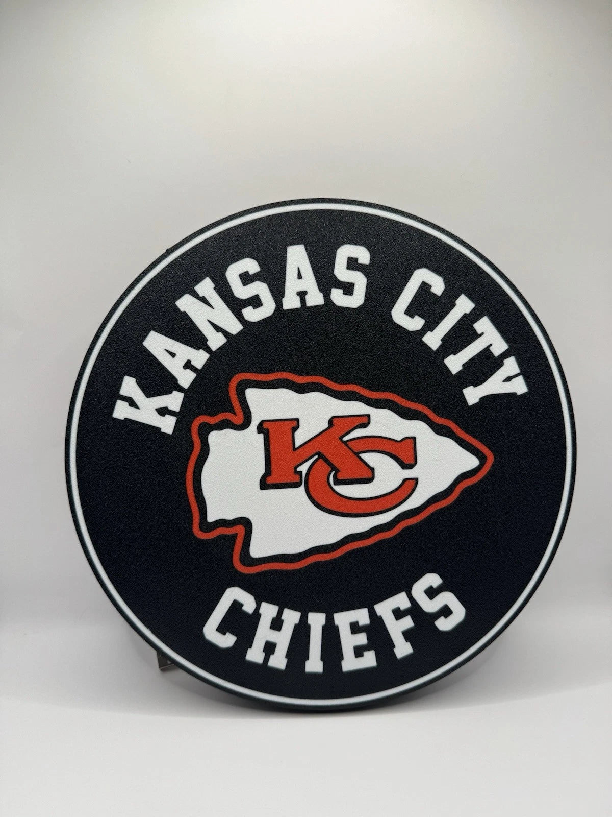 Kansas City Chiefs Light Up LED Neon Sign for Man Cave With USB Power Cord