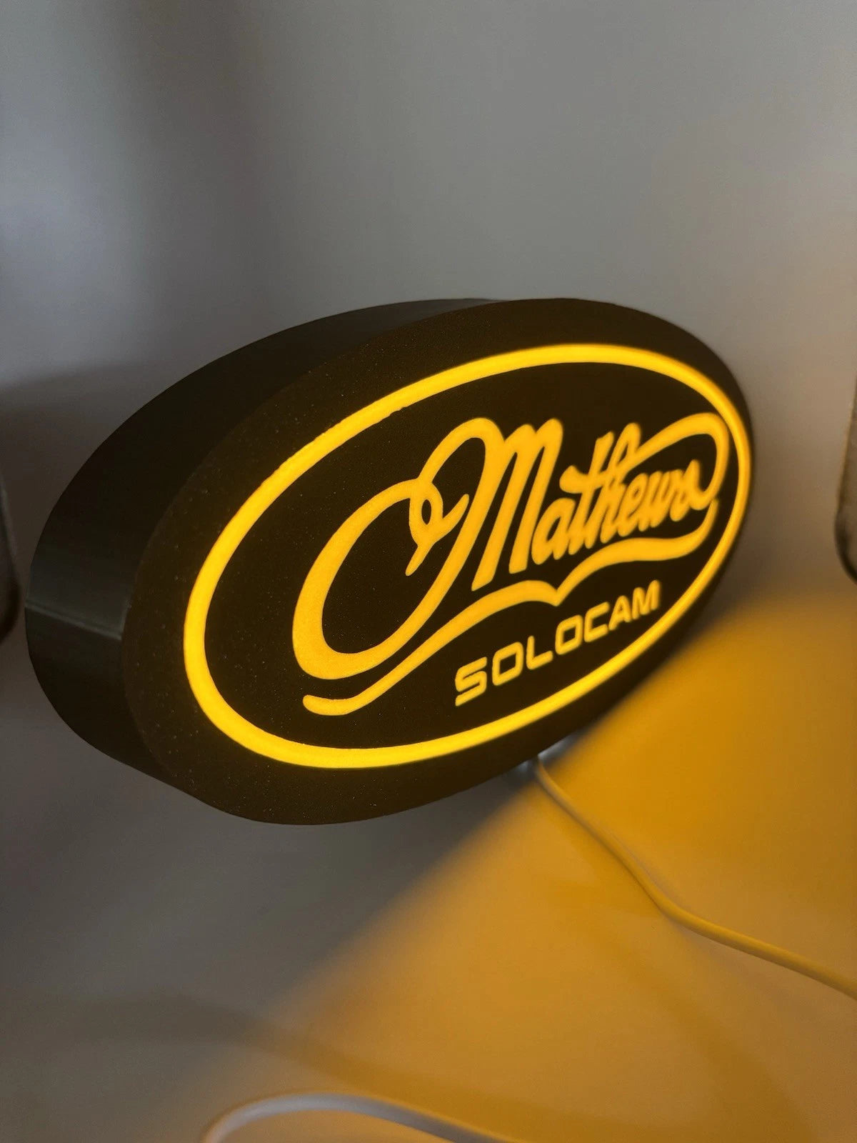Mathews Solocam - Light Up LED Sign