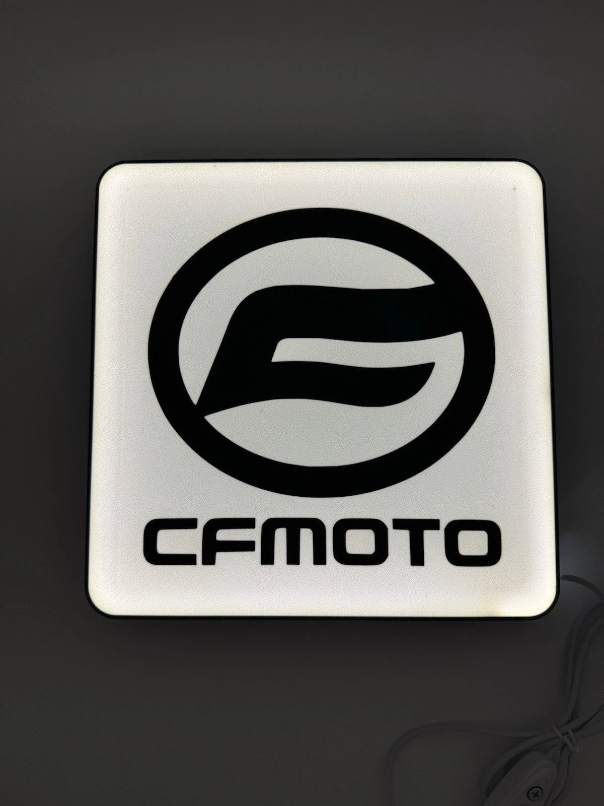 CF Moto Powersports - Light Up LED Neon Sign 10” USB ATV SXS Motorcycle Outdoor