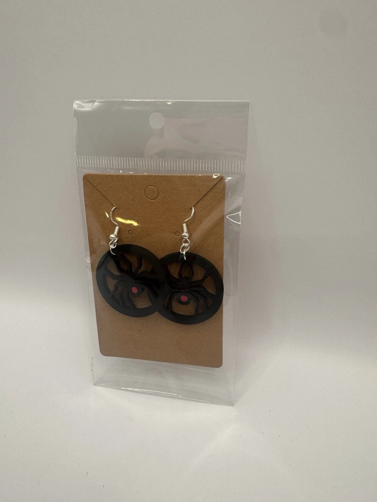 Black Widow Spider Halloween Earring Ear Ring
