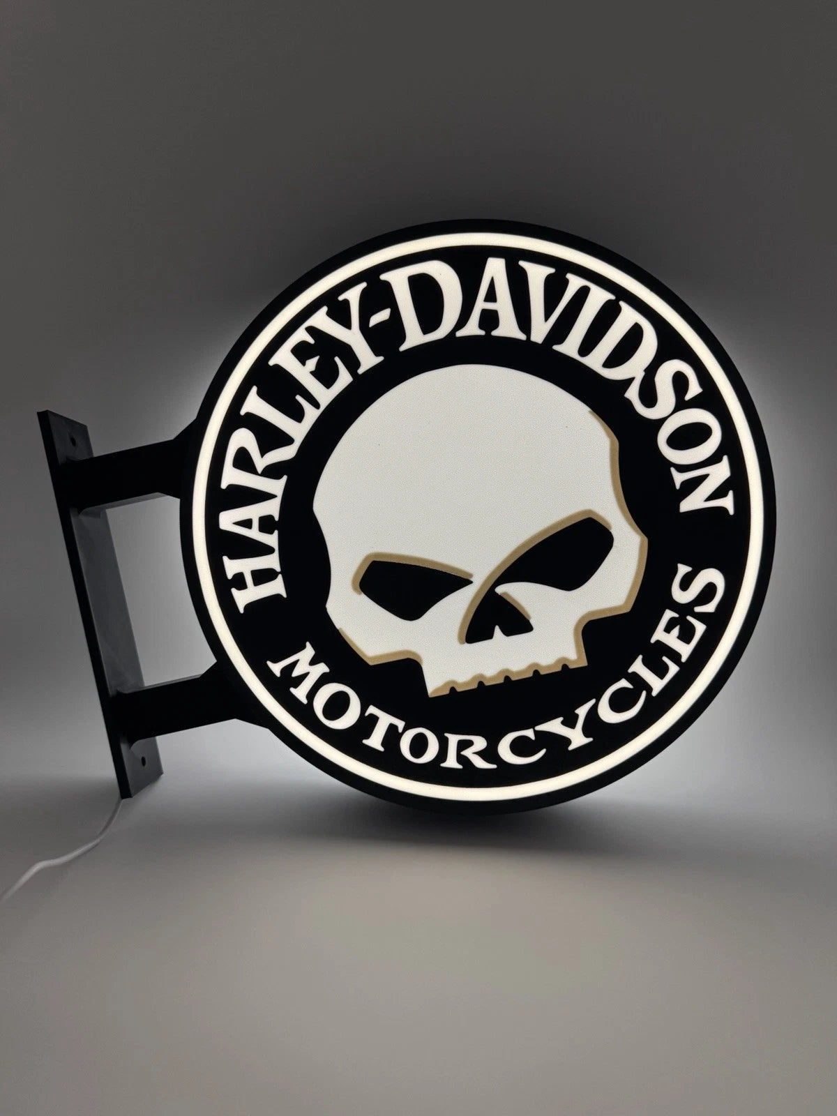 Harley Davidson Willie G - 13”  Pub Style Dual Side Light Up LED Sign Pub Bar