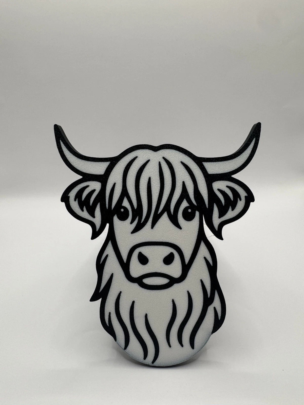 Cute Highland Cow -  Hitch Receiver Cover – Fits 2” – Multiple Designs Available