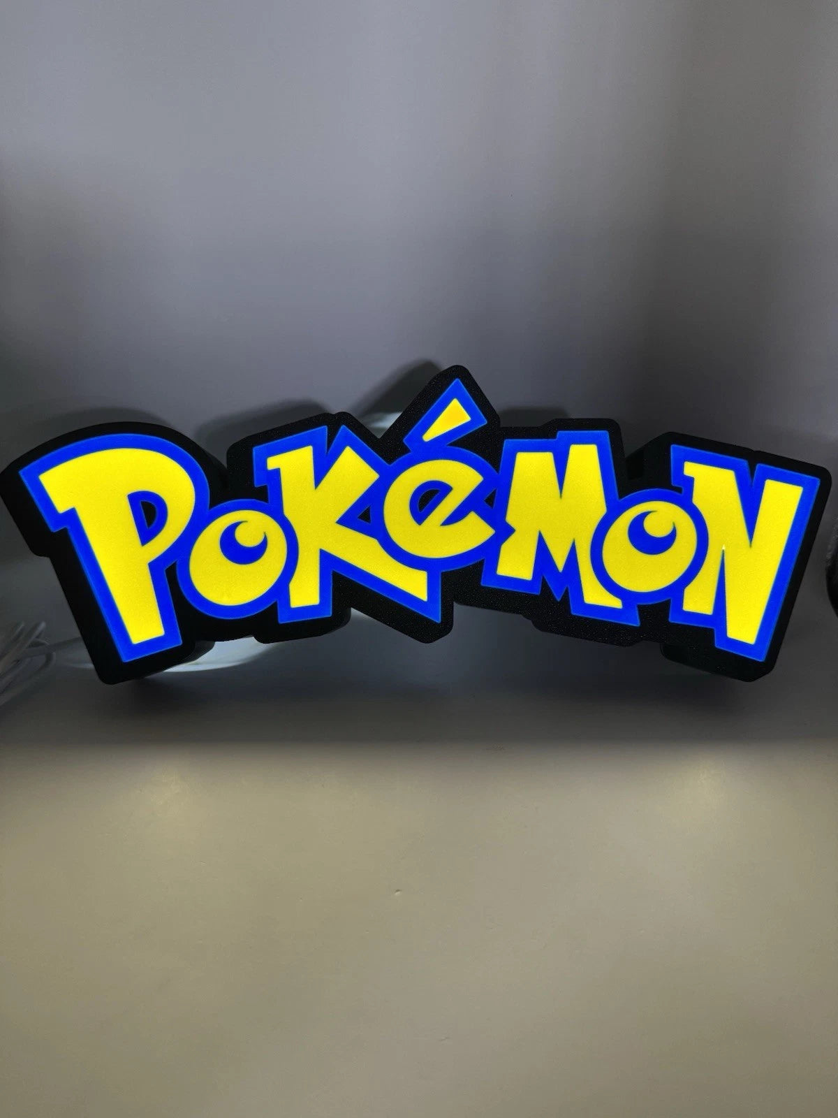 Pokemon Light Up LED Neon Sign With USB Power Pikachu Charizard Umbreon Evee