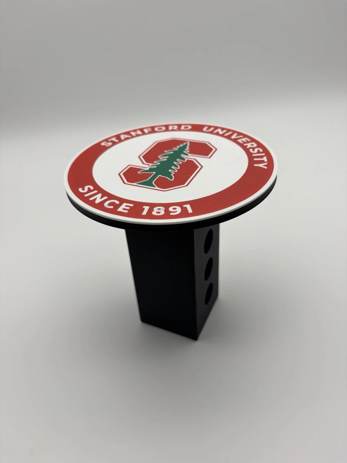 Stanford University- Tow Hitch Receiver Cover – Fits 2” Towing Football Truck