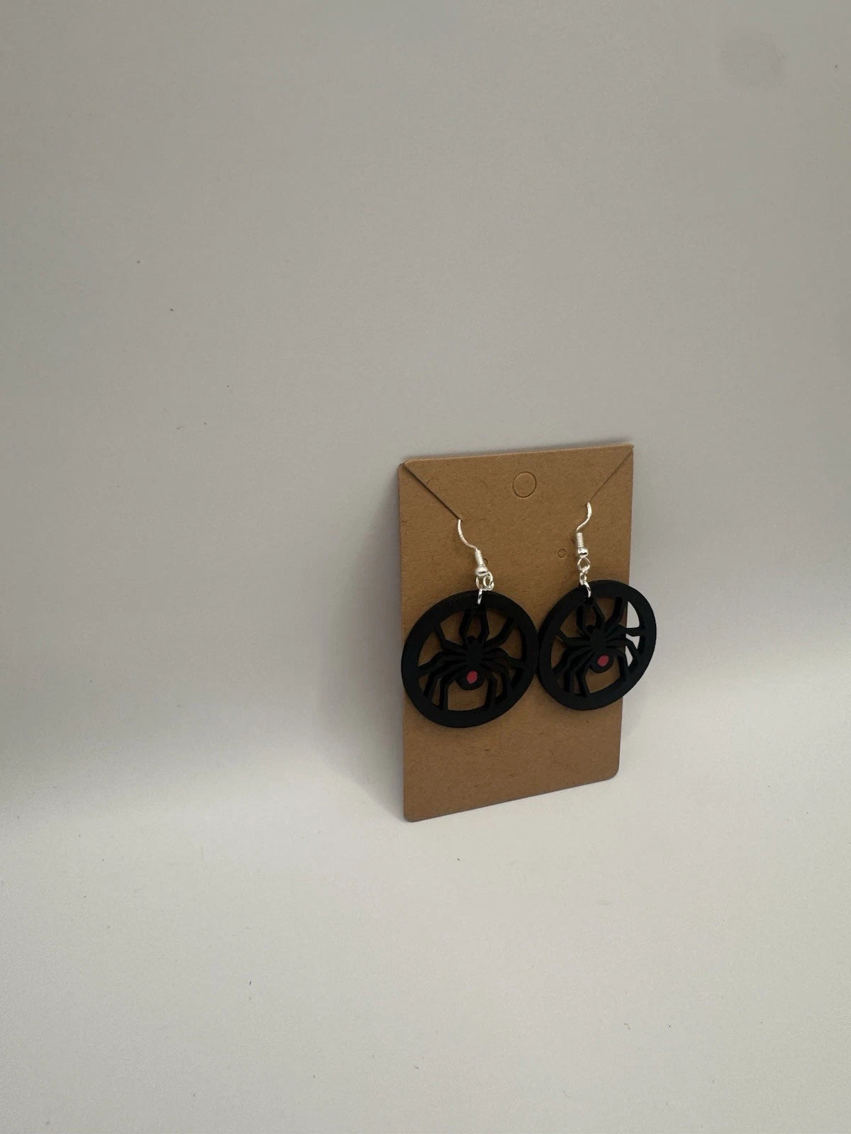 Black Widow Spider Halloween Earring Ear Ring