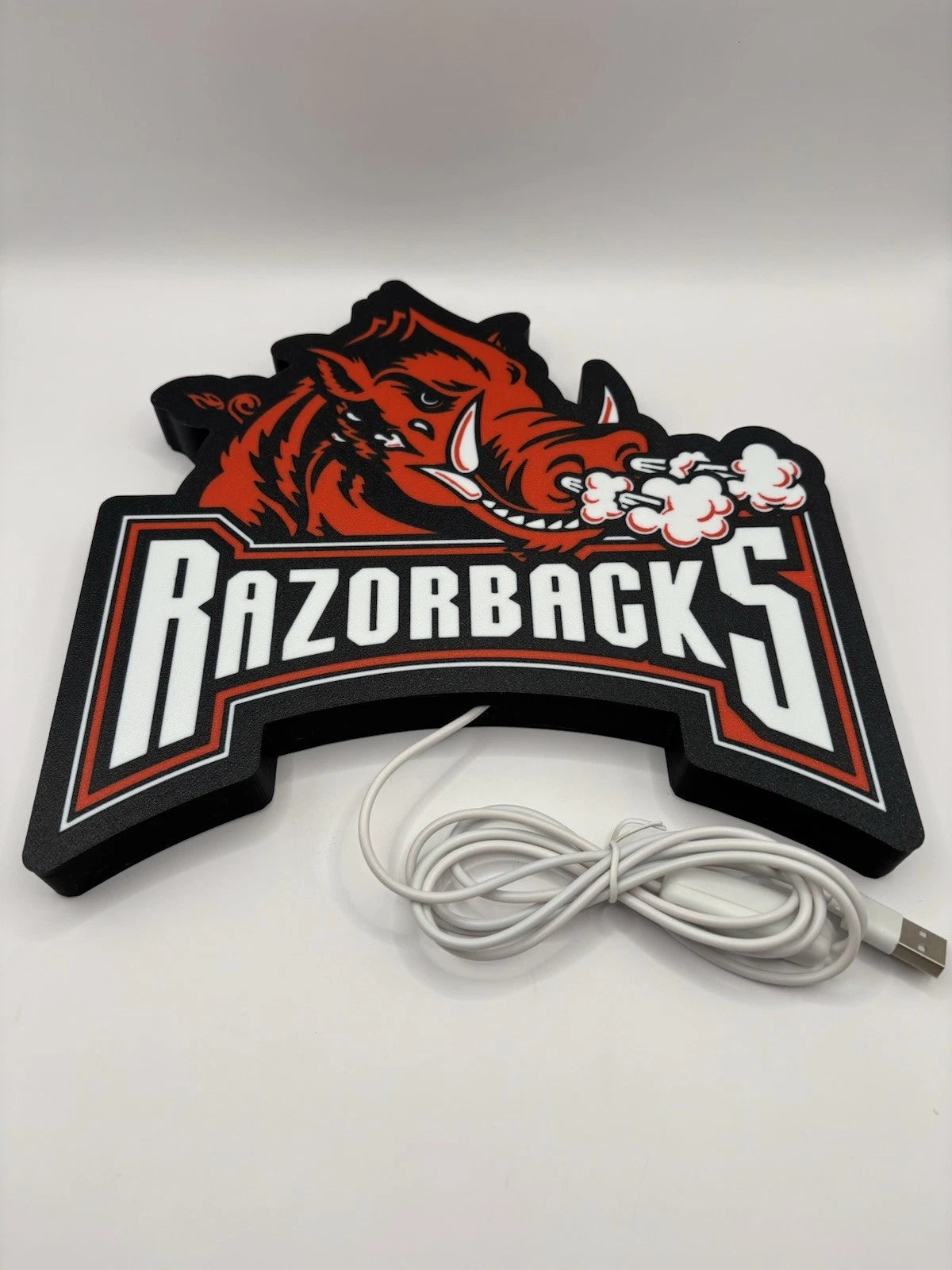 Razorbacks Football Light Up LED Sign