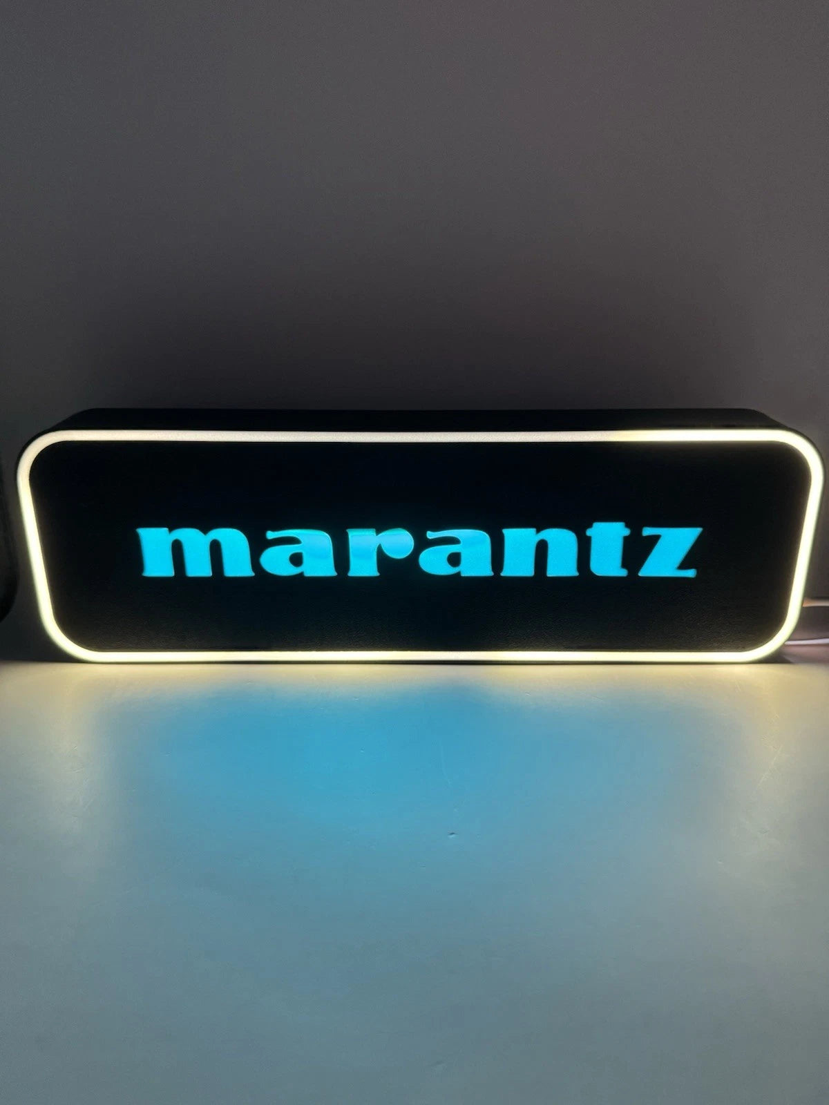 Marantz Light Up LED Sign - Vintage Audio Stereo Equipment -  USB Powered