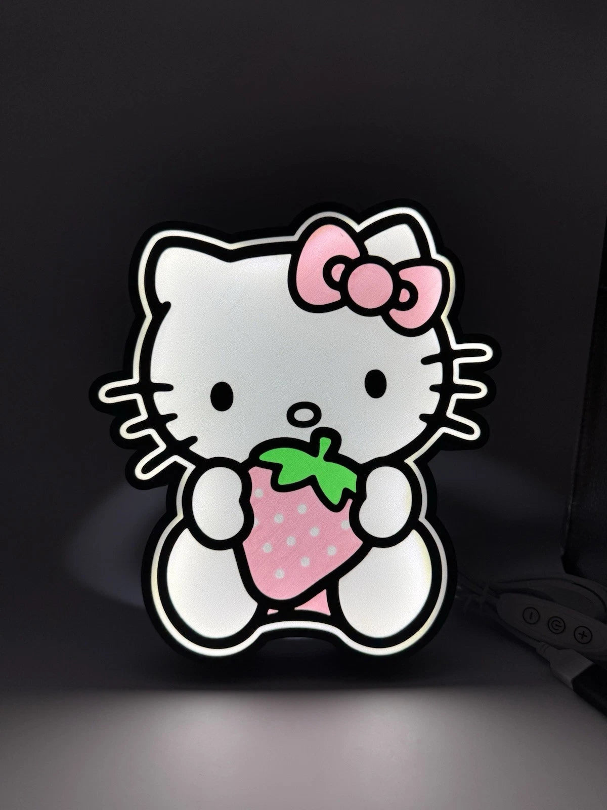 Hello Kitty -  Light Up LED Sign With USB Power Cord