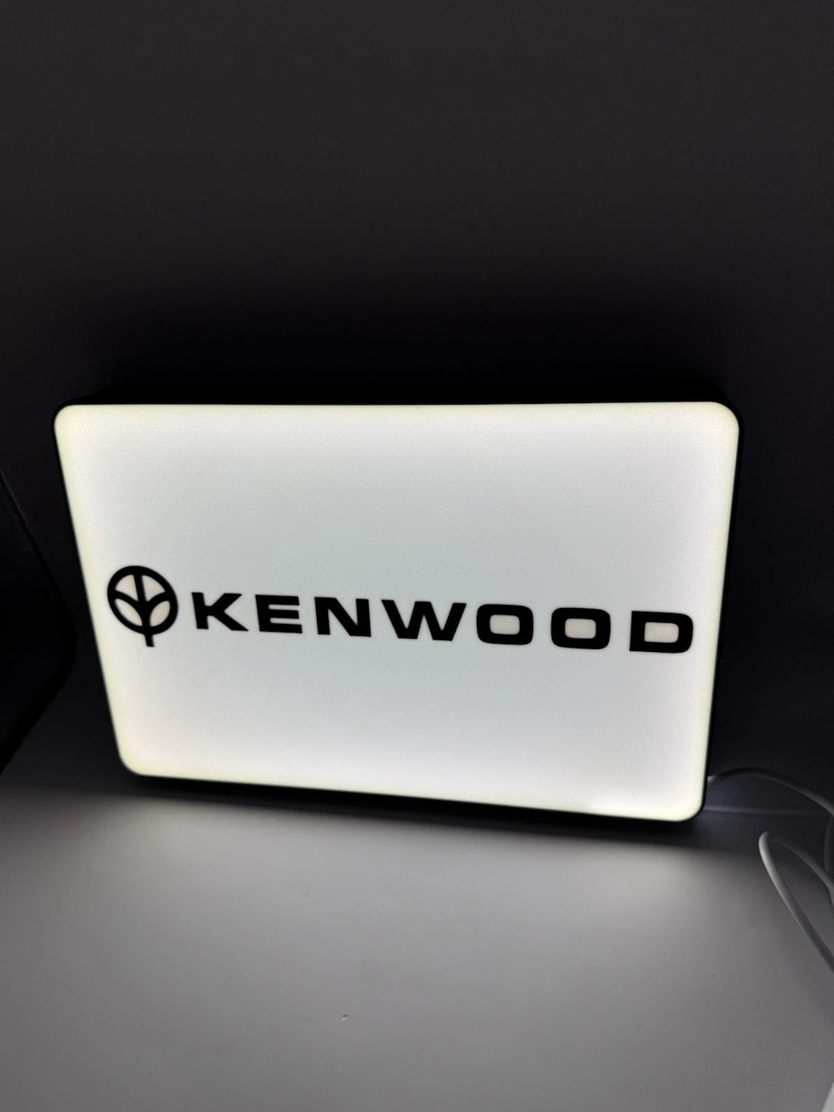 Kenwood Audio Stereo Vintage Light Up LED Neon Sign With USB Power Pioneer Car