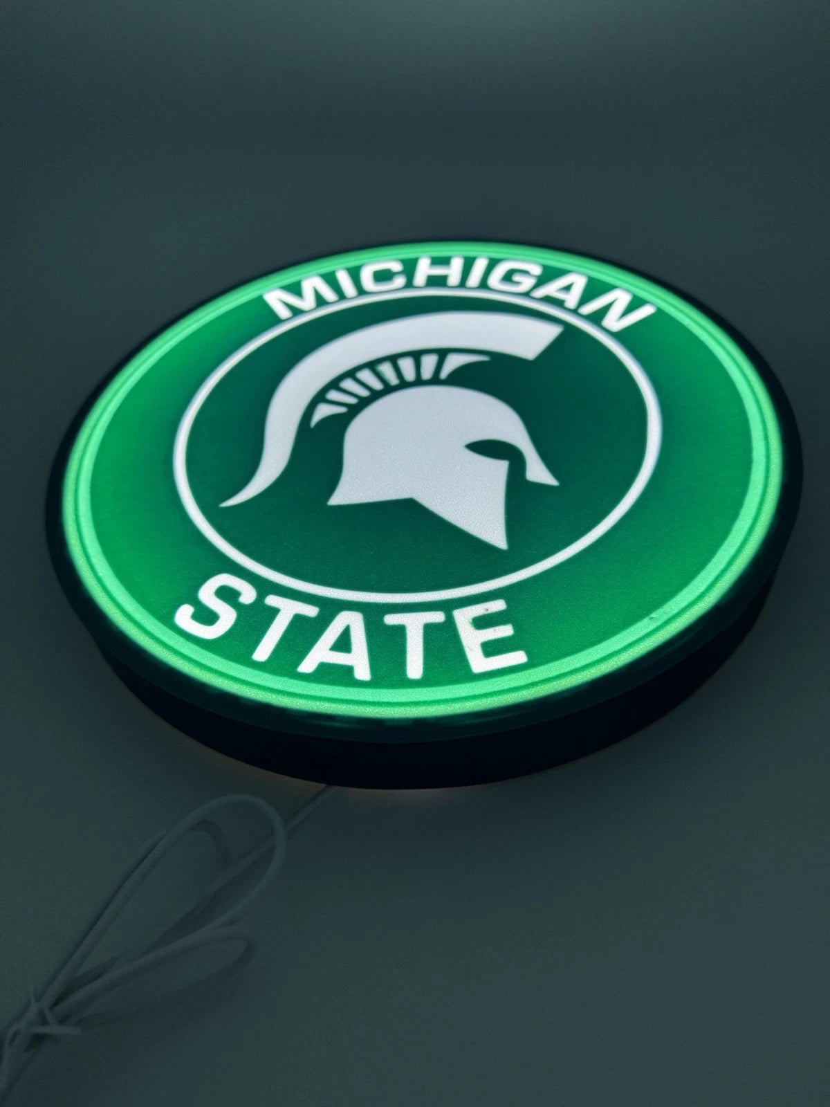 Michigan State University Spartans - Light Up LED Neon Sign Football College