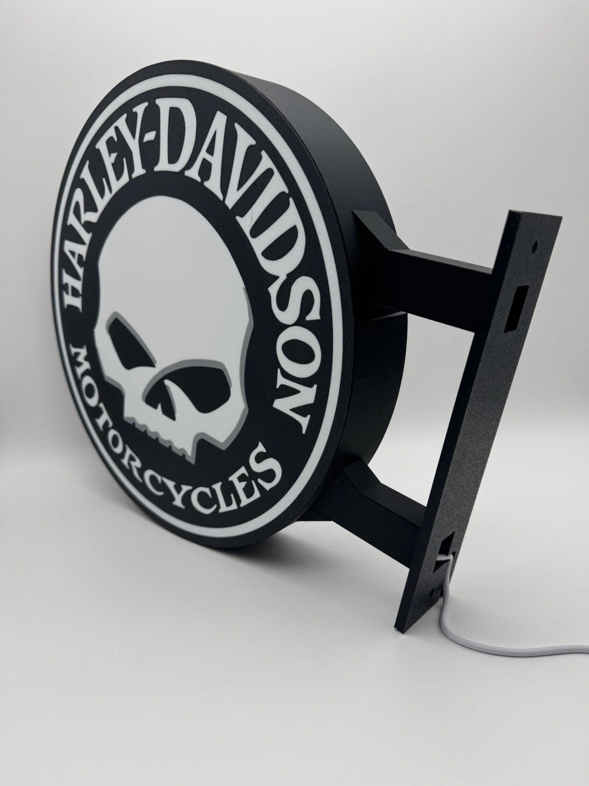 Harley Davidson Willie G - 13”  Pub Style Dual Side Light Up LED Sign Pub Bar