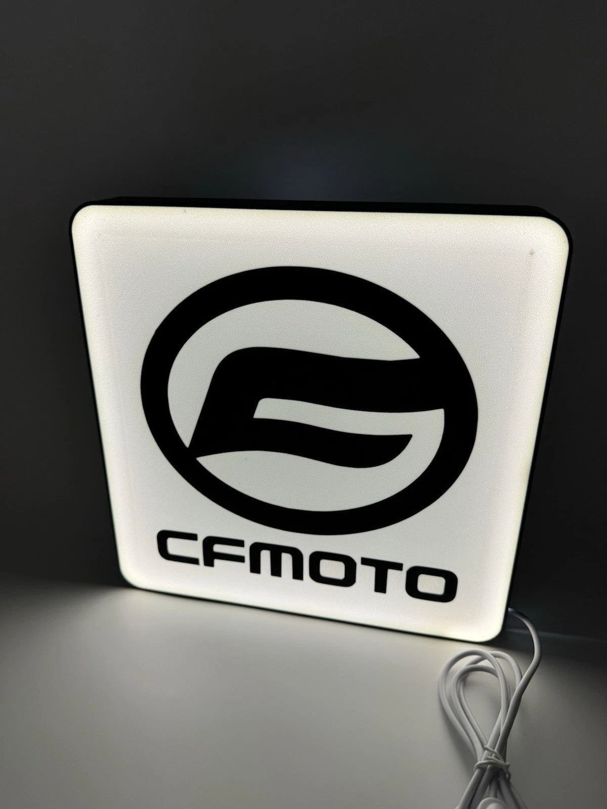 CF Moto Powersports - Light Up LED Neon Sign 10” USB ATV SXS Motorcycle Outdoor