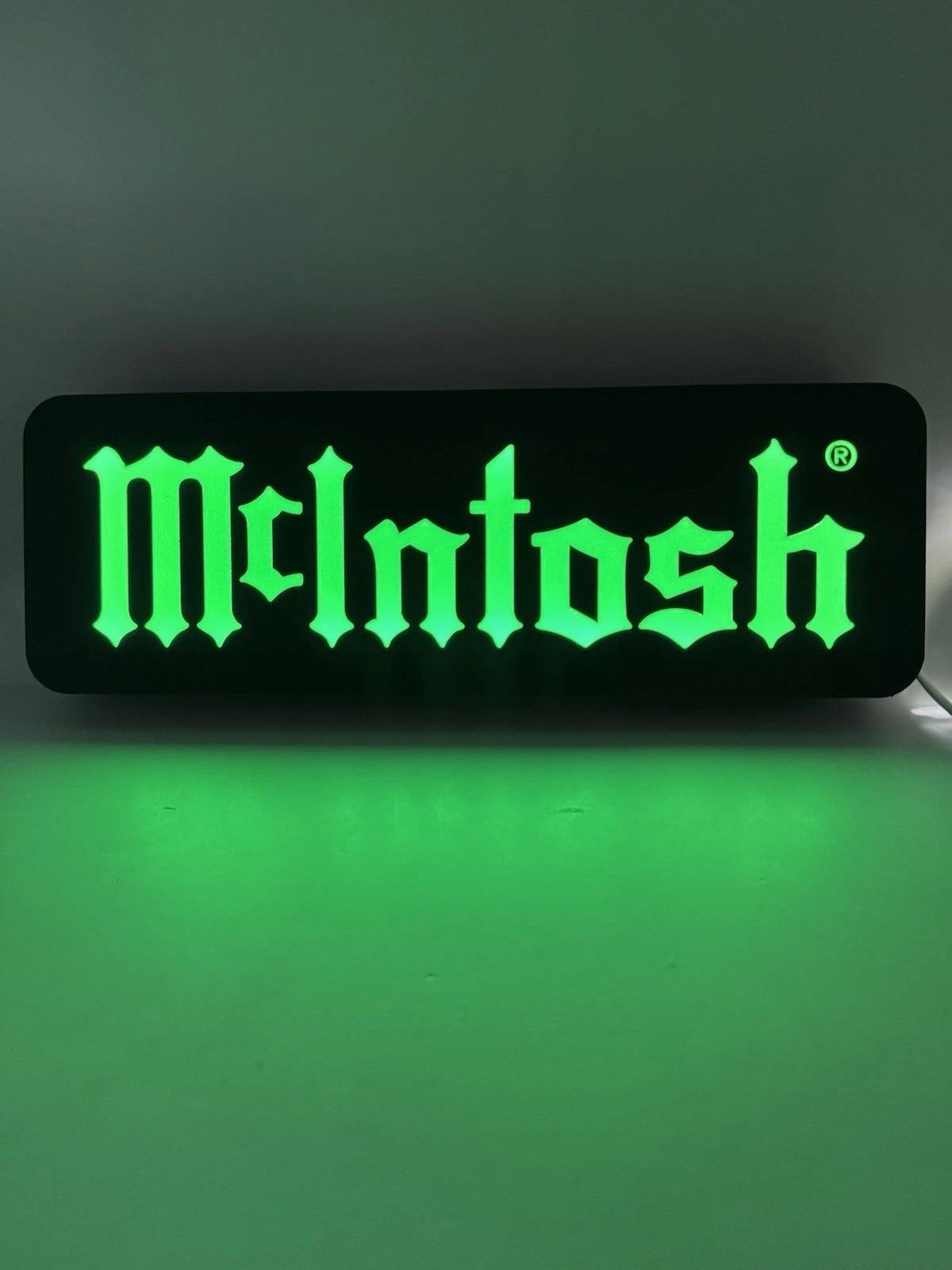 McIntosh Audio Stereo - Light Up LED Sign Amp Receiver HiFi Vintage Preamp