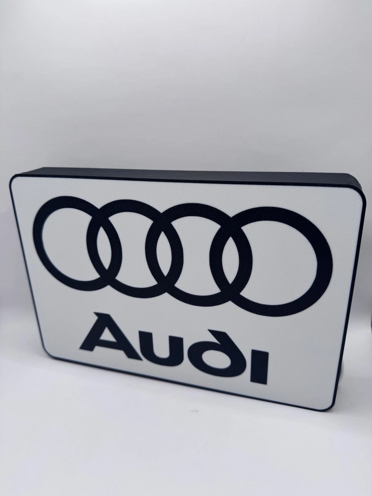 Audi Automobiles LED Neon Light Up Sign - Q7 TT Q5 A5 A6 Q3 R8 S5 Quattro