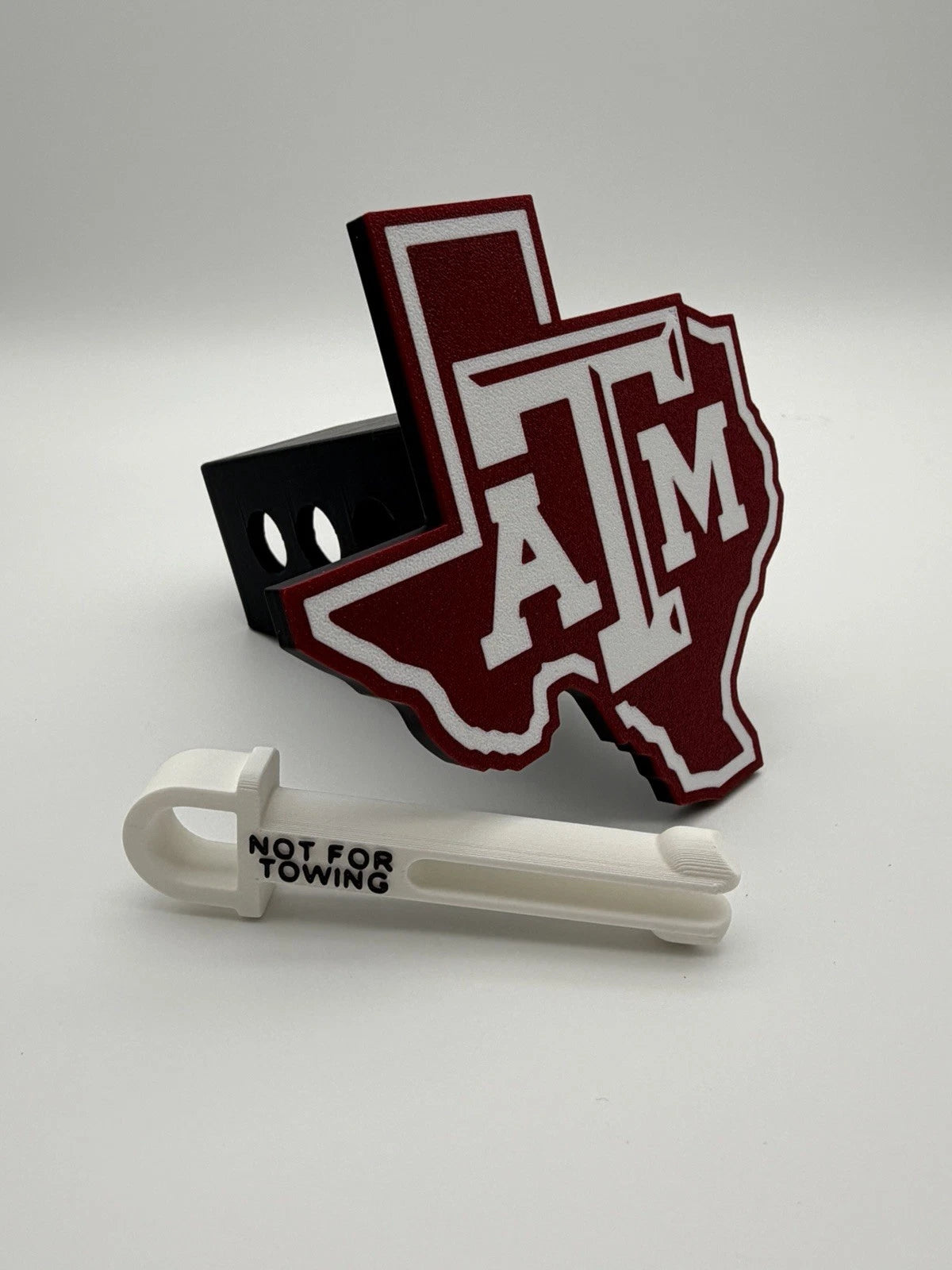 Texas A&M University Tow Hitch Receiver Cover – Fits 2” Towing Truck SUV