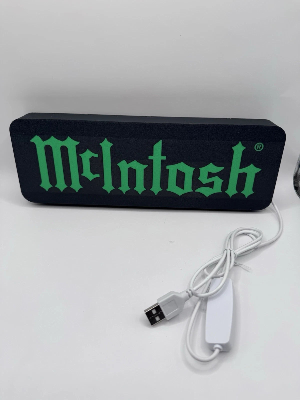 McIntosh Audio Stereo - Light Up LED Sign Amp Receiver HiFi Vintage Preamp