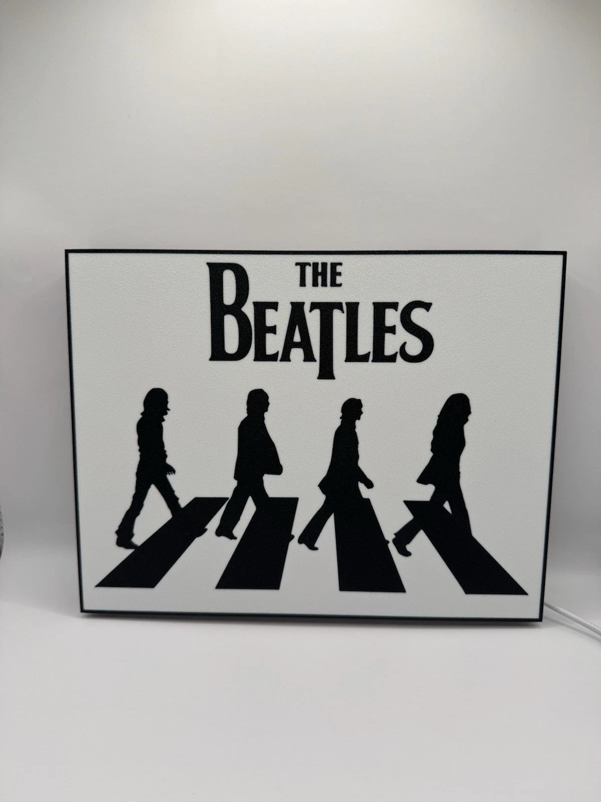 The Beatles - Light Up LED Neon Sign Classic Rock John Lennon Vinyl Ringo Starr