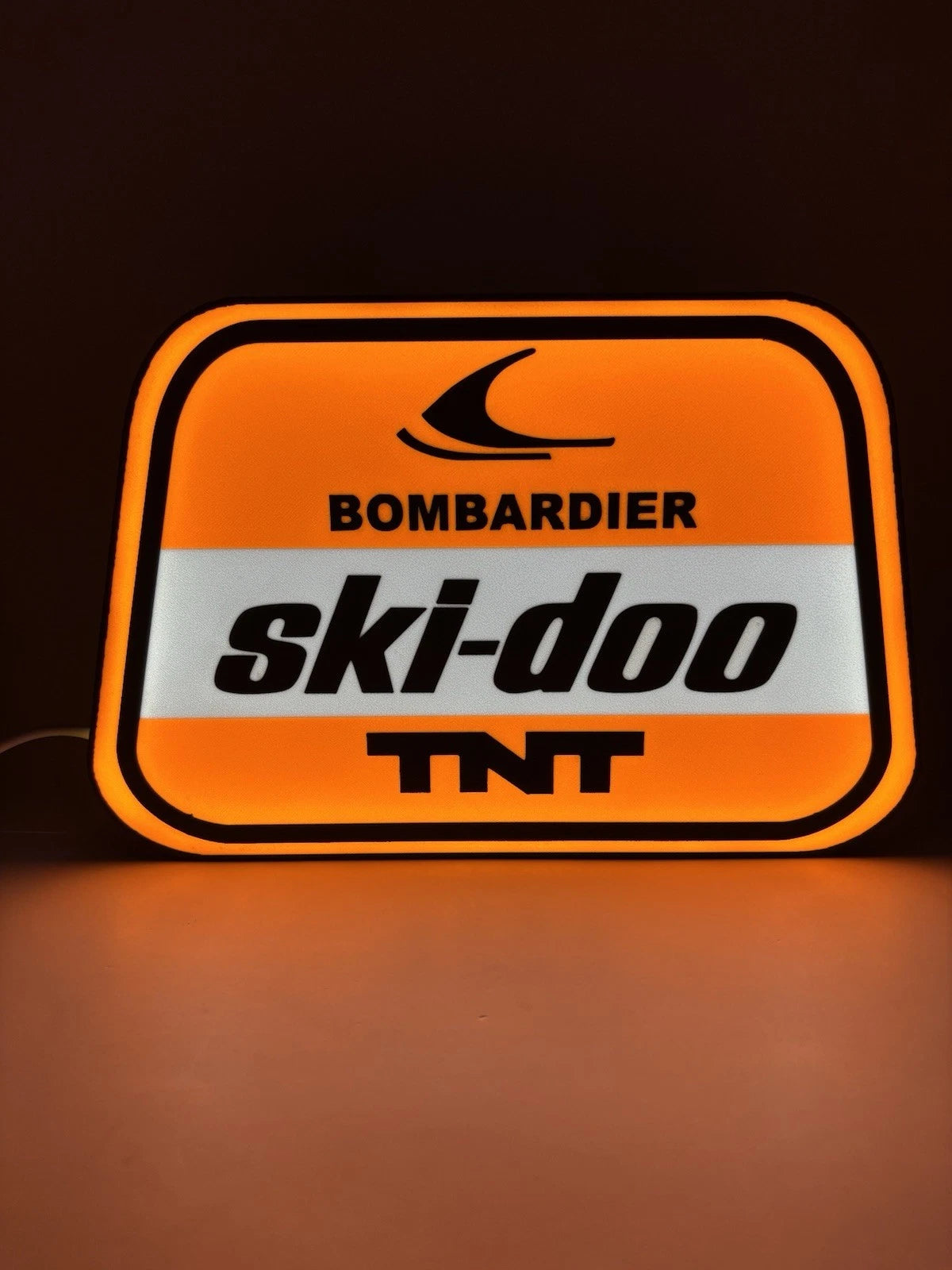 Bombardier Ski Doo TNT Vintage -  Light Up LED Neon Sign MXZ Rev Summit Renegade