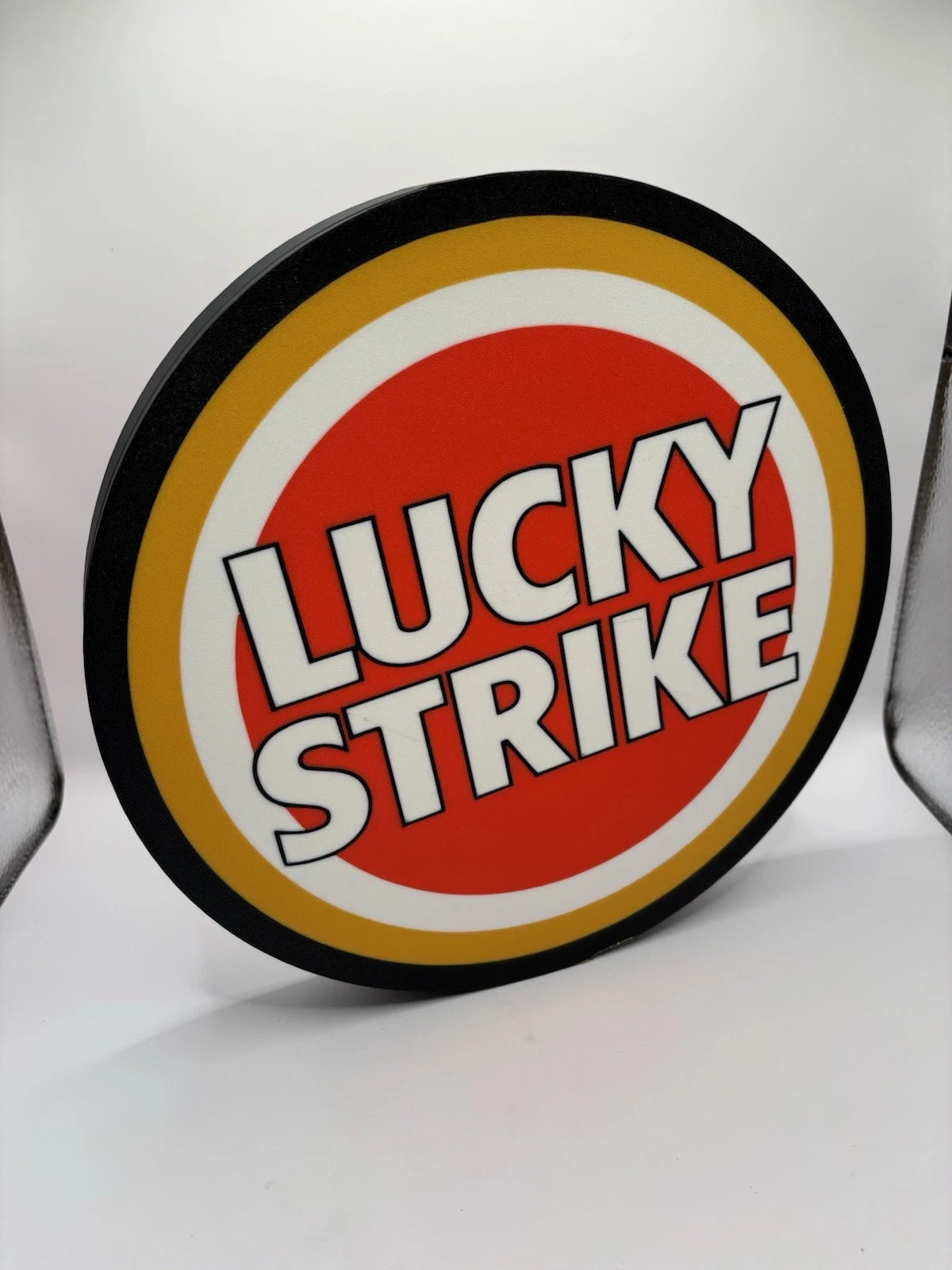 Lucky Strike - Light Up LED Sign With USB Plug - Tobacco Cigarette Lighters NEW