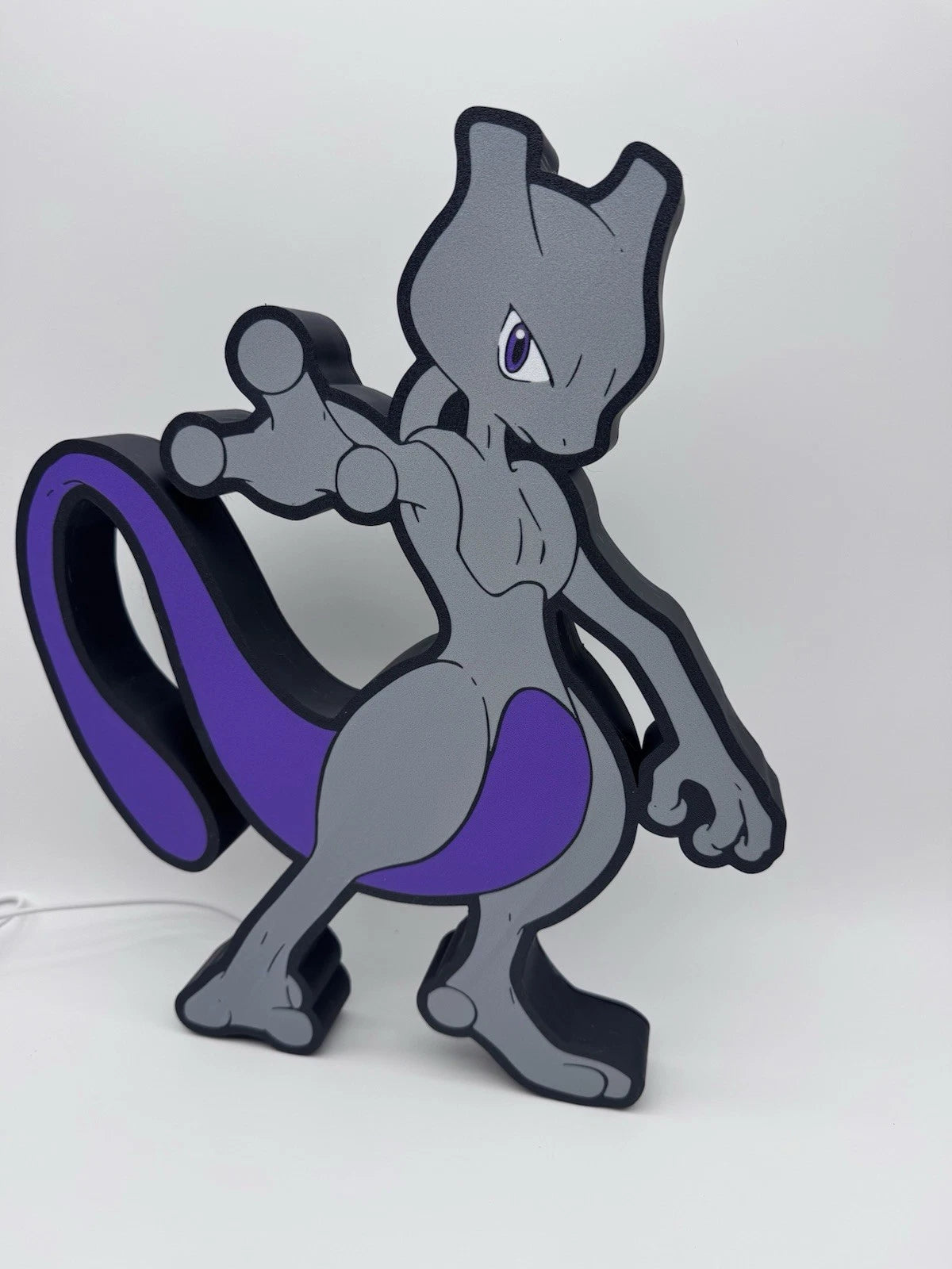Mewtwo Pokemon- Light Up LED Sign