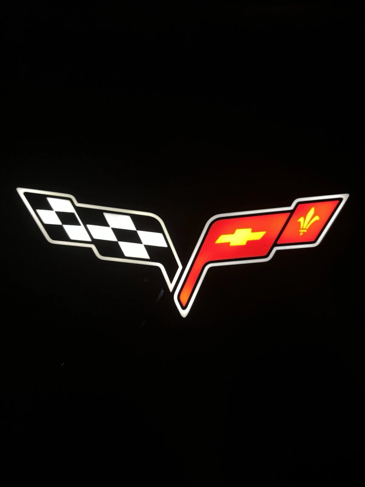 Corvette Chevrolet Chevy 10" Light Up LED Sign C7 C6 Z06 LT1