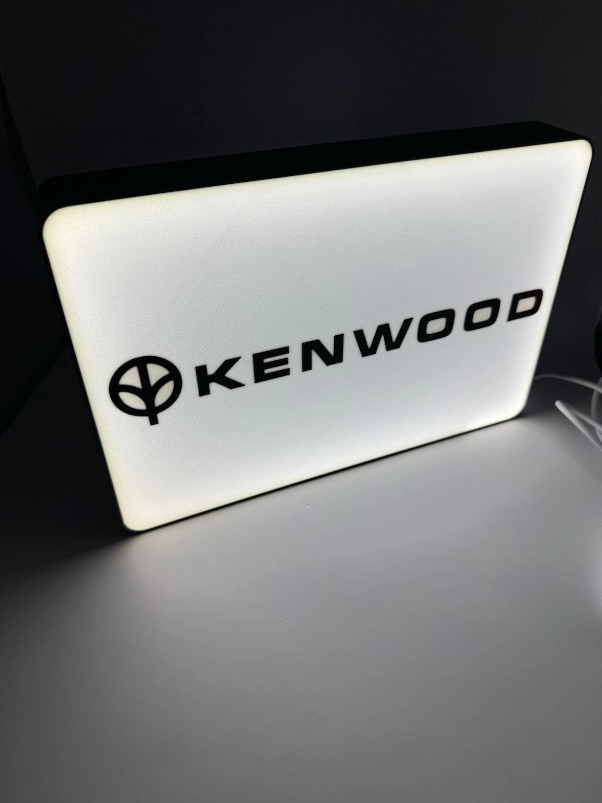 Kenwood Audio Stereo Vintage Light Up LED Neon Sign With USB Power Pioneer Car