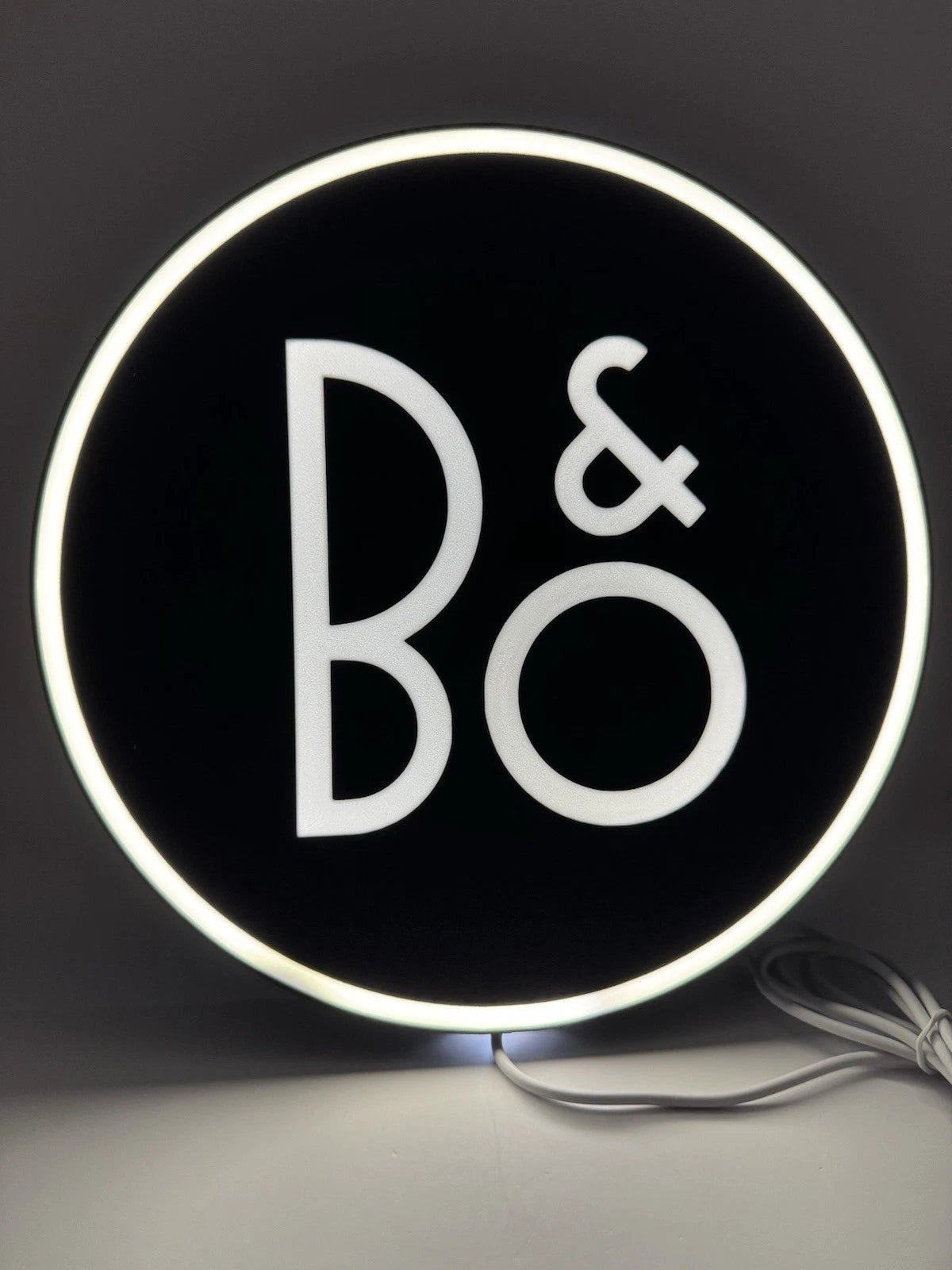 Bang And Olufsen B&O Stereo Vintage Audio Light Up LED Neon Sign