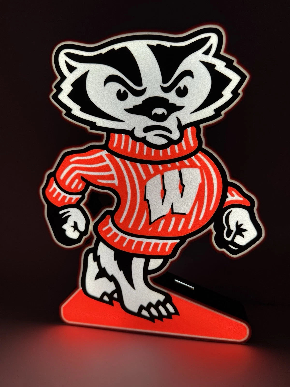 Wisconsin Badgers - Light Up LED Sign