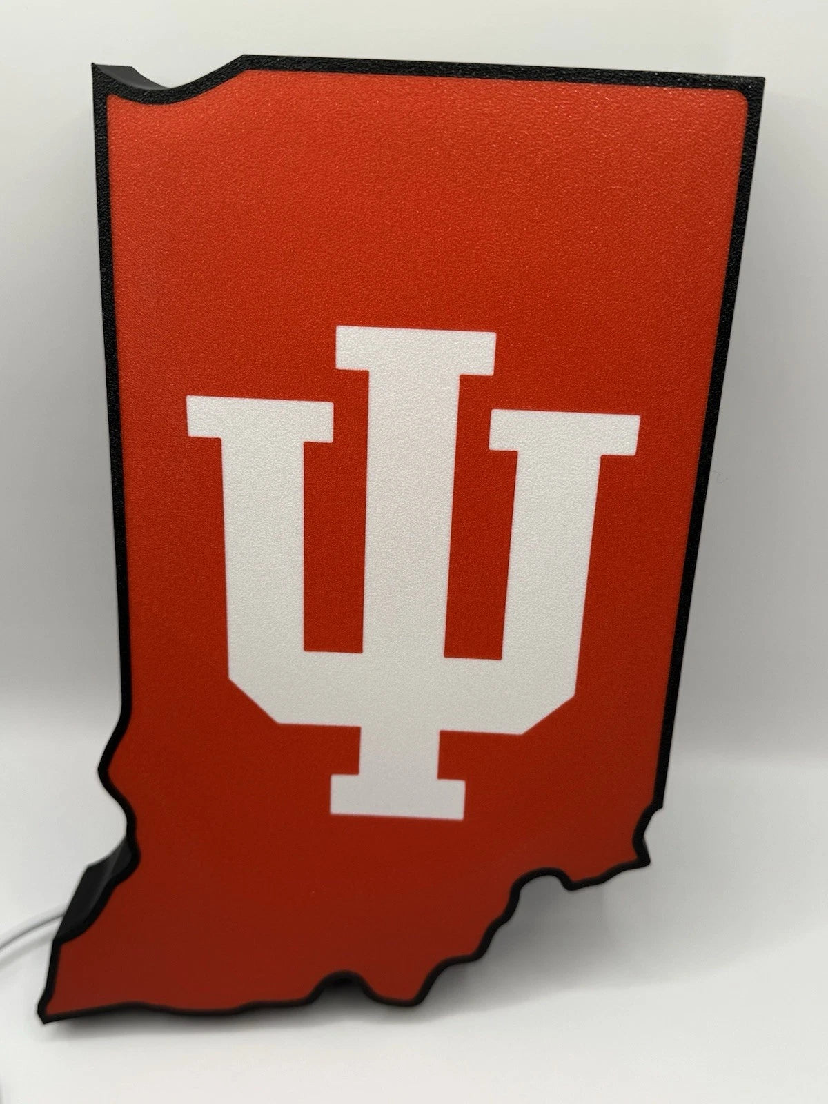Indiana University IU Hoosiers Light Up LED Neon Sign Football College Sports