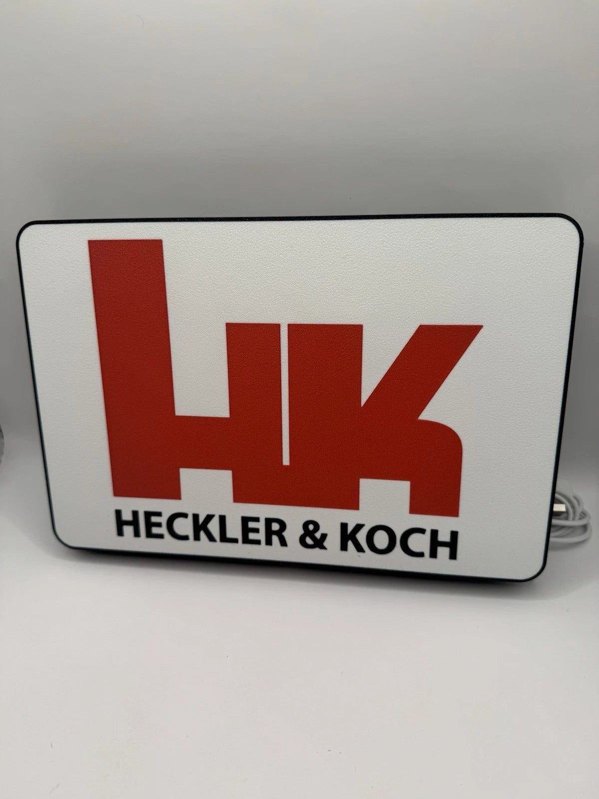 Heckler & Koch Firearms -  Light Up LED Neon Sign 2a Shooting Reloading Rifle