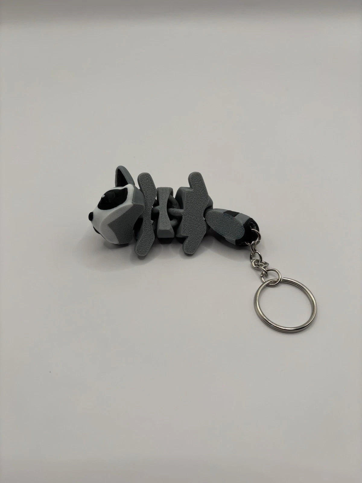 Racoon Fidget Keychain