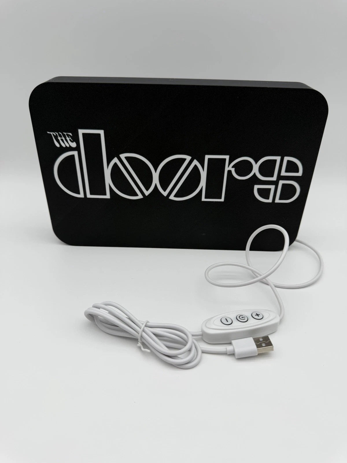 The Doors -  Light Up LED Sign With USB Plug - Classic Rock Decor Jim Morrison