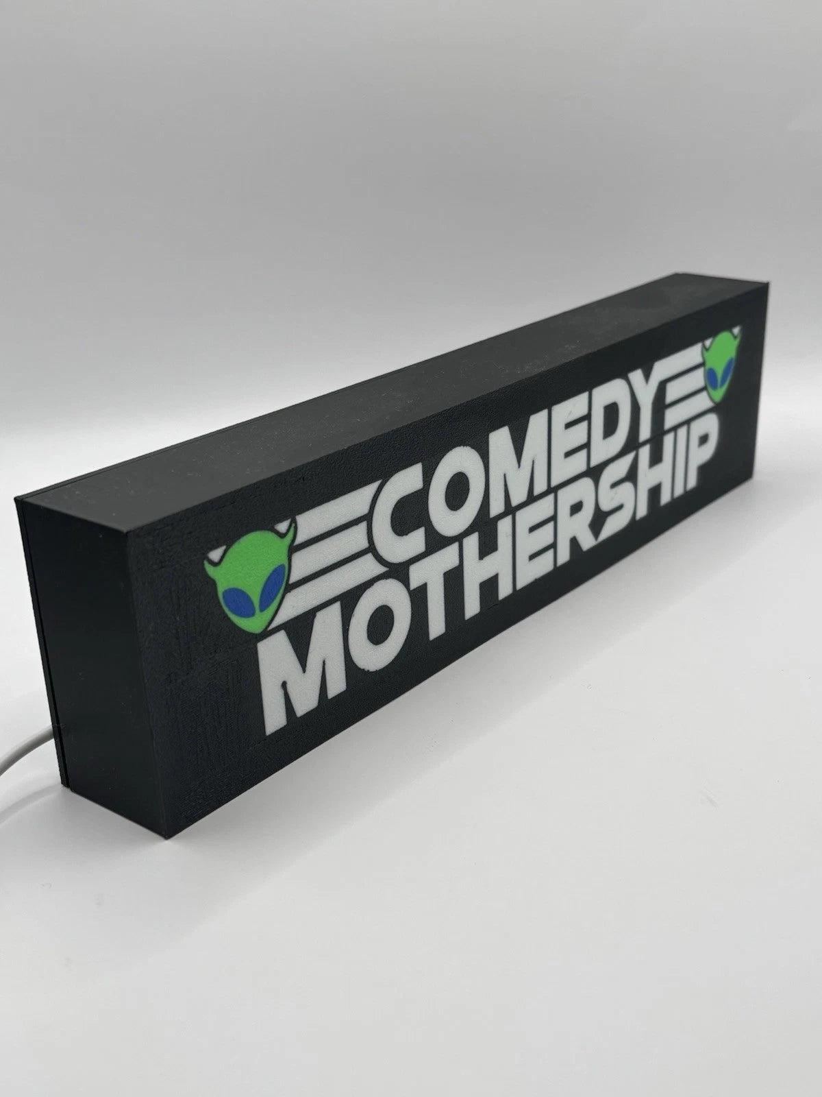 Rectangular Comedy Mothership - Light Up LED Sign