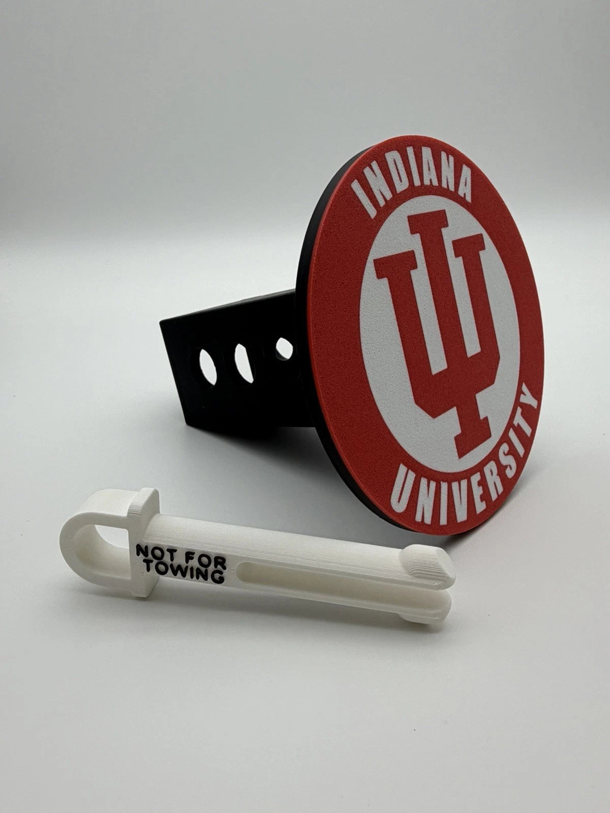 Indiana University Hoosiers Tow Hitch Receiver Cover – Fits 2” Towing Truck SUV