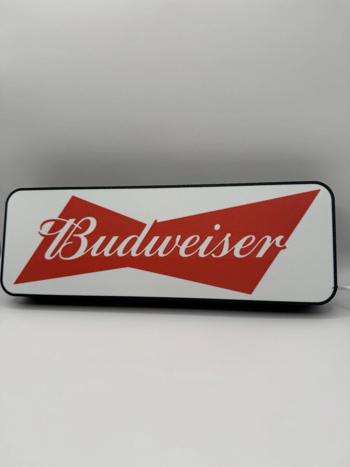Budweiser Beer - Light Up LED Neon Sign Man Cave Bar Decor Brew