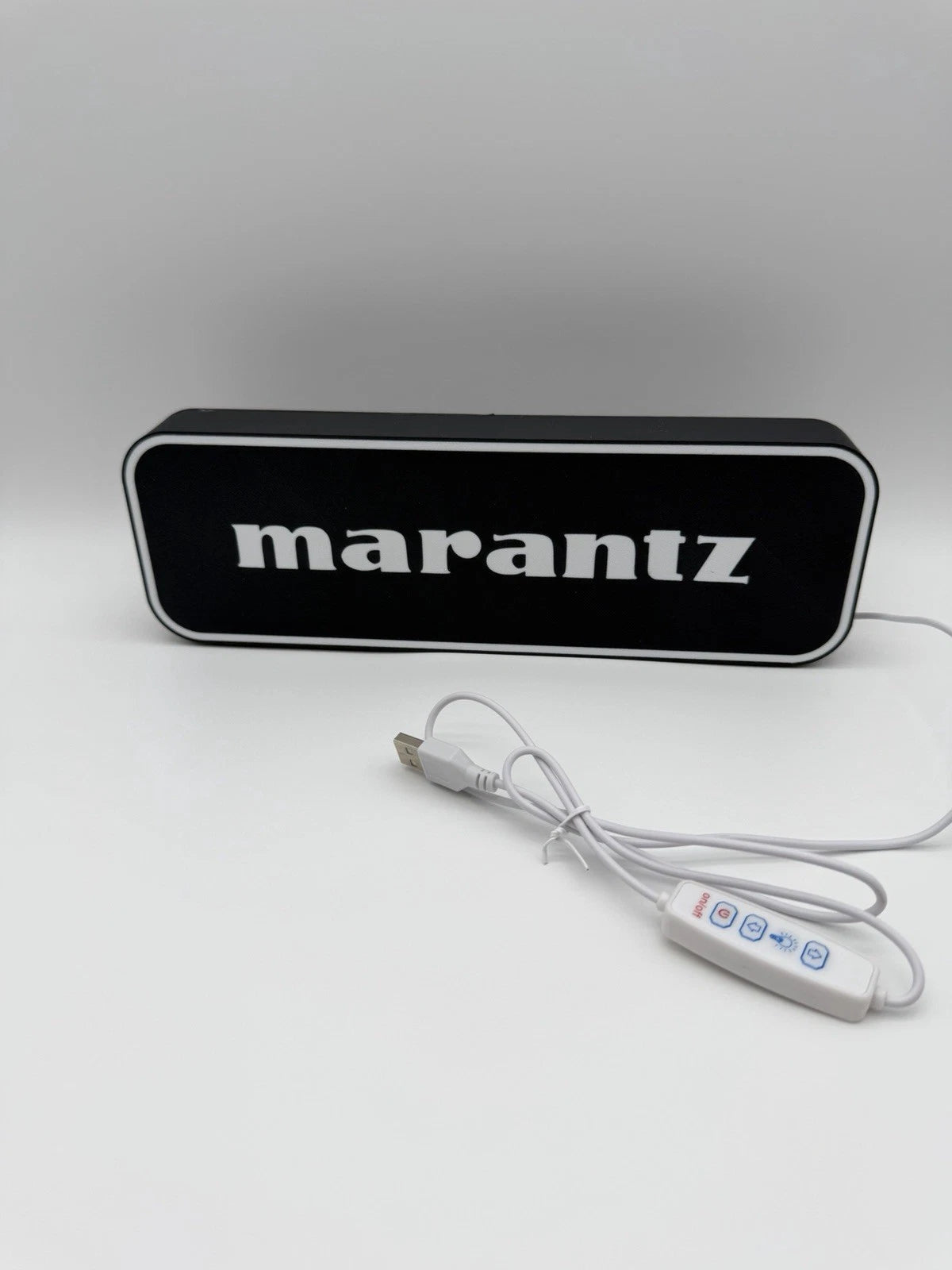 Marantz Audio Stereo  -  Light Up LED Sign With USB Plug - Black - Amp Receiver