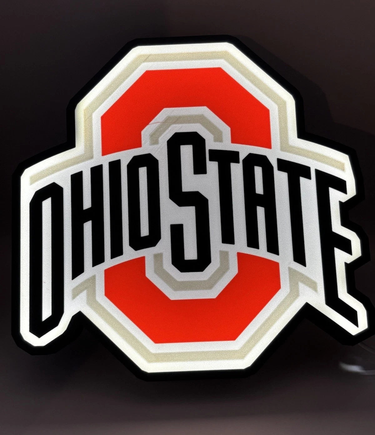 Ohio State Light Up LED Sign