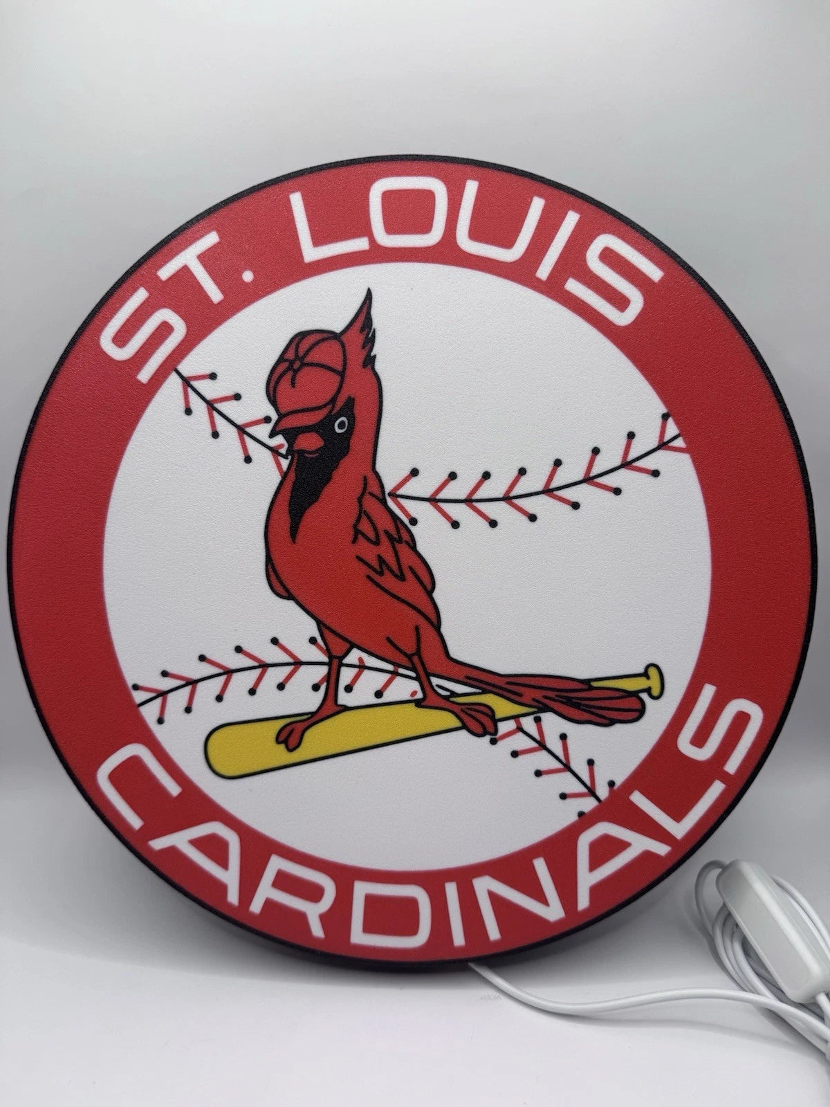St Louis Cardinals Retro - Light Up LED Sign MLB Baseball Saint Yankees Dodgers